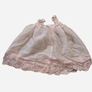 Vintage baby dress w lace detail